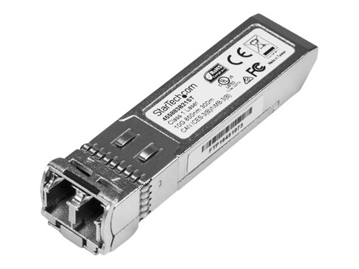 [455883B21ST] StarTech.com 10 Gigabit LWL SFP+ Transceiver Modul - HP 455883-B21 Kompatibel - MM LC mit DDM - 300m - 10GBase-SR - SFP+-Transceiver-Modul (gleichwertig mit: HP 455883-B21)