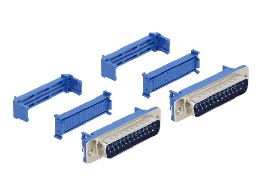 [66593] Delock Serieller / paralleler Anschluss - DB-25 (M)