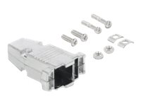 [66625] Delock D-Sub 9 Metal Housing - Steckerhülle