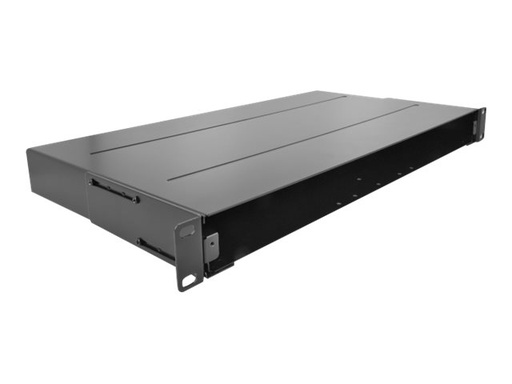 [43350] Delock Glasfaserkabelkiste - Schwarz - 1U - 48.3 cm (19")