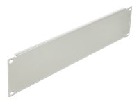 [66534] Delock Rack-Blindabdeckungsplatte - Grau - 2U - 48.3 cm (19")