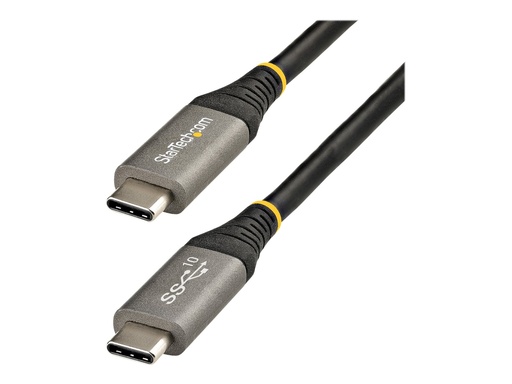[USB31CCV1M] StarTech.com 1m USB-C Kabel 10Gbit/s - USB-IF zertifiziertes USB-C Kabel - USB 3.1/3.2 Gen 2 Typ-C Kabel - 100W (5A)