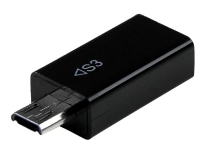 [S3MHADAP] StarTech.com Micro USB auf MHL Adapter für Samsung Galaxy S2 / S3 - Weiß - 5 Pin zu 11 Pin Mobile High-Definition Link (MHL)