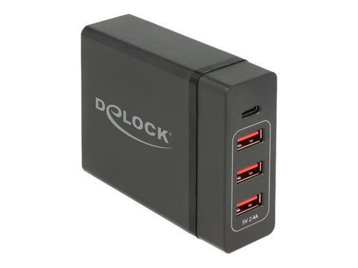 [63974] Delock USB Charger 1 x USB Type-C PD + 3 x USB