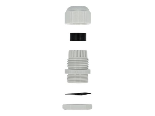 [60221] Delock PG19 - Kabelverschraubung - Grau (Packung mit 10)
