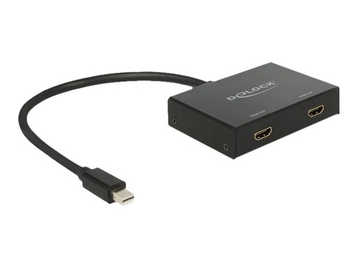 [87696] Delock Displayport 1.2 Splitter 1 x mini Displayport