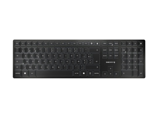 [JK-9100BE-2] Cherry KW 9100 SLIM - Tastatur - kabellos - 2.4