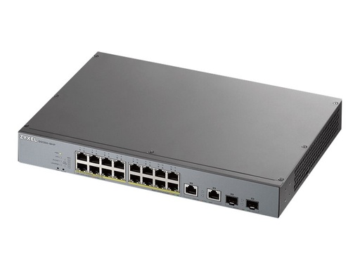 [GS1350-18HP-EU0101F] ZyXEL GS1350-18HP - Switch - Smart - 16 x 10/100/1000 (PoE+)