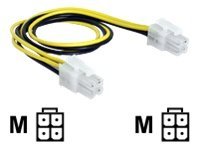 [65604] Delock Stromkabel - Netzstecker P4 (M) zu Netzstecker P4 (M)