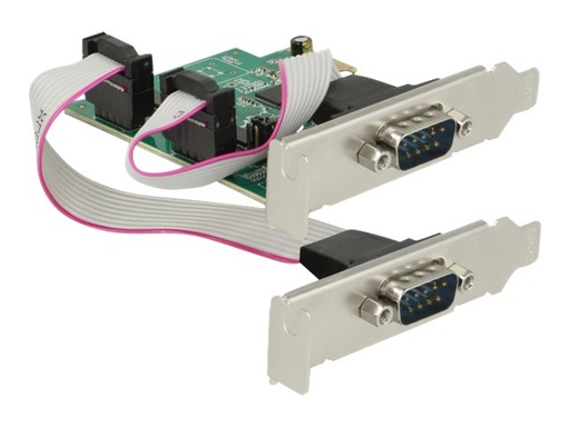 [89641] Delock PCI Express Card > 2 x Serial RS-232 High