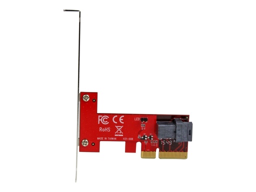 [PEX4SFF8643] StarTech.com x4 PCI Express auf SFF-8643 Adapter für PCIe NVMe U.2 SSD - PCI Express 2,5 NVM Express SSD Adapter - Schnittstellenadapter - 2.5" (6.4 cm)