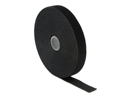 [20671] Delock Klettverschluss - 10 m - Schwarz