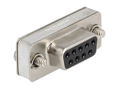 [66827] Delock Loopback-Adapter - DB-9 (W) schraubbar