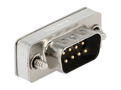 [66826] Delock Loopback-Adapter - DB-9 (M) schraubbar