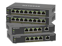 [GS305EPP-100PES] Netgear Plus GS305EPP - Switch - Smart - 5 x 10/100/1000 (4 PoE+)