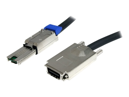 [ISAS88702] StarTech.com SAS Kabel extern SFF-8470 to SFF-8088 Mini SAS InfiniBand 2m Anschlusskabel - SFF-8470 (32pin)