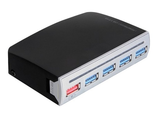 [61898] Delock 4 port USB 3.0 Hub - Hub - 4 x SuperSpeed USB 3.0