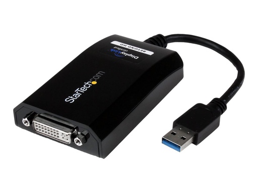 [USB32DVIPRO] StarTech.com USB 3.0 auf DVI / VGA Video Adapter - Externe Multi Monitor Grafikkarte (Stecker / Buchse)