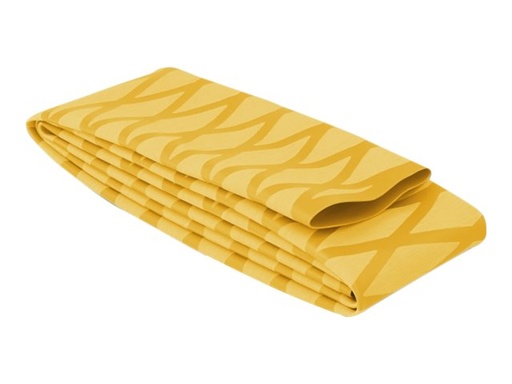 [19605] Delock Schrumpfschlauch - 1 m - Gelb, X-Muster