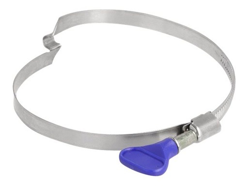 [19614] Delock Butterfly - Schlauchschelle - geeignet für 80 - 100 mm Schlauch - Blau (Packung mit 5)