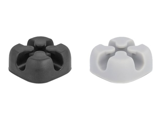 [18405] Delock Kabelhalter-Kit - Tisch montierbar