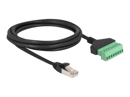 [66041] Delock Netzwerkkabel - 8-polige Anschlussleiste (W)