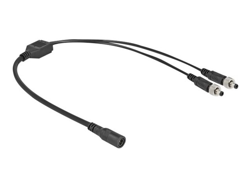 [86571] Delock Netz-Splitter - Gleichstromstecker 5,5 x 2,1 mm (W)