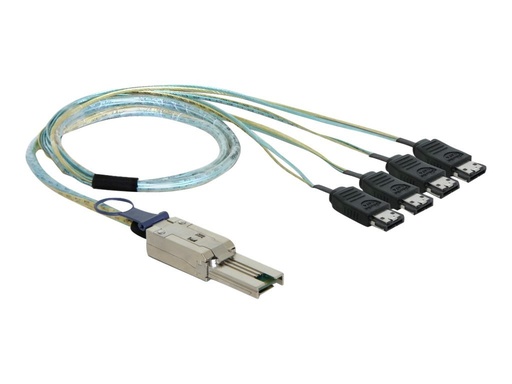 [83064] Delock SATA- / SAS-Kabel - 4-Lane - eSATA (W)