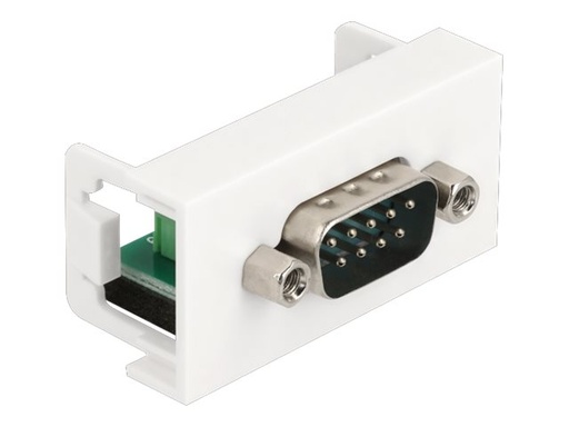 [81349] Delock Easy 45 - Einrastmodul - 9-poliger D-Sub (Stecker)