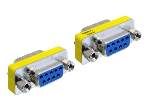 [65008] Delock Serieller Gender Changer - DB-9 (W)