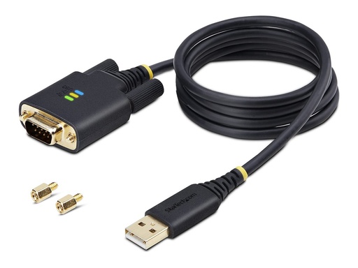 [1P3FFCB-USB-SERIAL] StarTech.com StarTech 1m USB auf Seriell Adapter, COM-Retention, FTDI, USB auf DB9 - Kabel USB / seriell - USB (M)