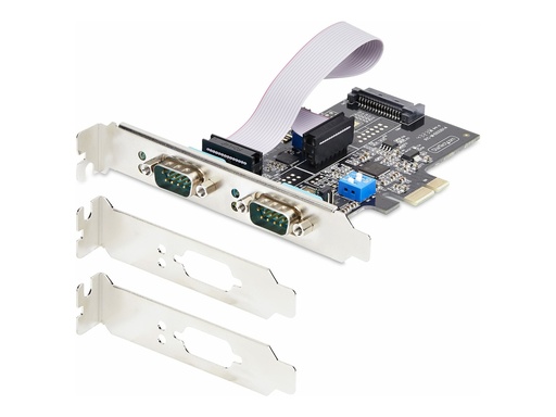 [2S232422485-PC-CARD] StarTech.com 2-Port Serielle PCIe Karte, RS232/RS422/RS485