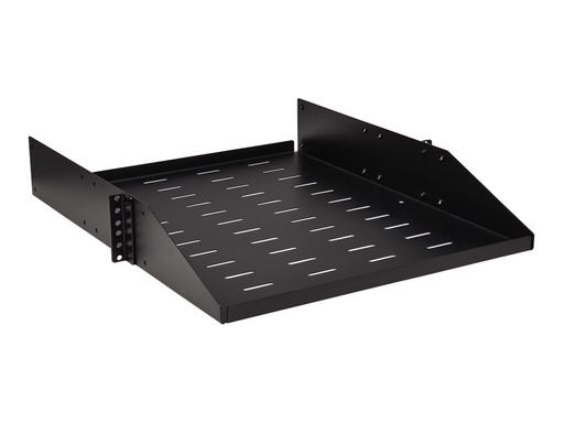 [SRSHELF2PUNIV] Eaton Tripp Lite Series SmartRack Universal-Mount Steel Rack Shelf - 2U, Vented, 21.7 in. Deep, Holds up to 100 lb. (45 kg)
