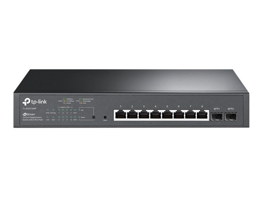 [TL-SG2210MP] TP-LINK JetStream TL-SG2210MP - Switch - Smart - 8 x 10/100/1000 (PoE+)