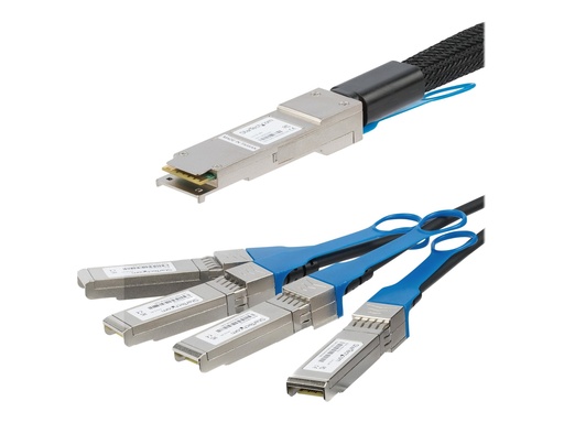 [QSFP4SFPPC2M] StarTech.com 2m QSFP+ Breakout Kabel - QSFP+ auf 4x SFP+