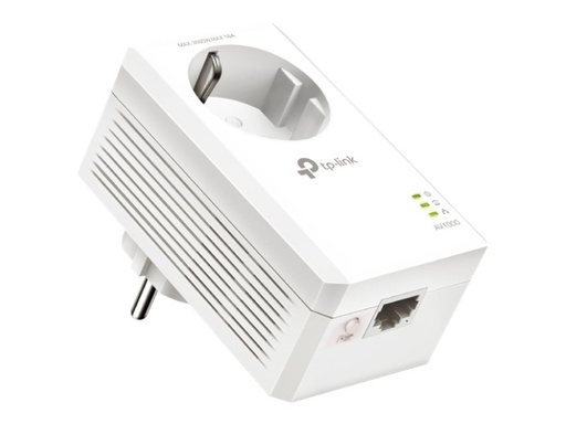 [TL-PA7017P] TP-LINK Powerline TL-PA7017P AV1000 Gigabit Passthrough - Powerline Adapter 1GbE, HomePlug AV (HPAV)