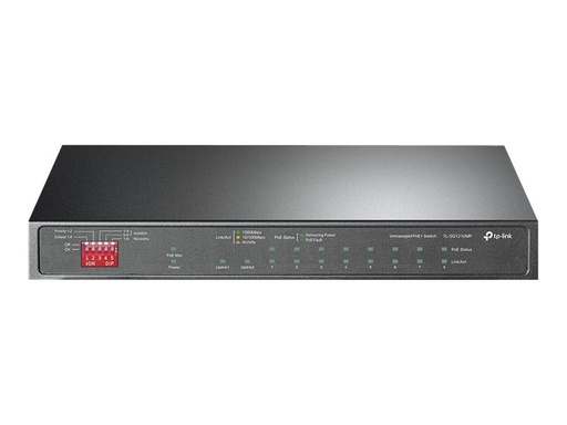 [TL-SG1210MP] TP-LINK TL-SG1210MP PoE+ Desktop Switch - Switch - Glasfaser (LWL)