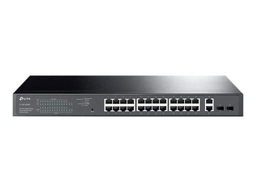 [TL-SG1428PE] TP-LINK TL-SG1428PE - Switch - Smart - 24 x 10/100/1000 (PoE+)