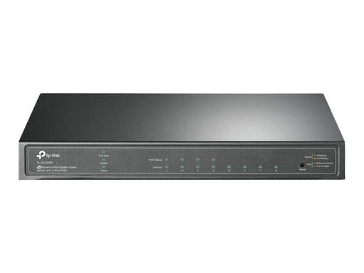 [SG2008P] TP-LINK JetStream TL-SG2008P V3 - Switch - Smart - 4 x 10/100/1000 + 4 x 10/100/1000 (PoE+)