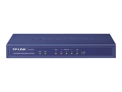 [TL-R470T+] TP-LINK TL-R470T+ - Router WAN-Ports: 4