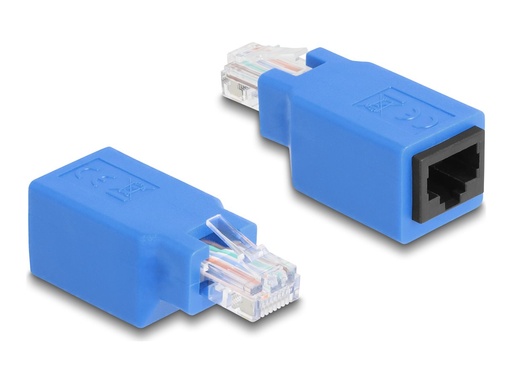 [64803] Delock Netzwerkadapter - RJ-45 (M) zu RJ-45 (W)