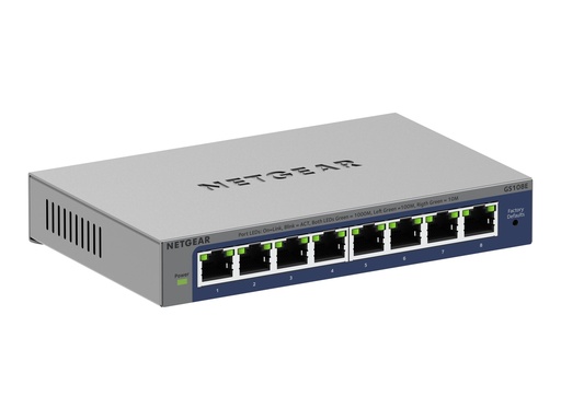 [GS108E-400EUS] Netgear Plus GS108Ev4 - Switch - unmanaged