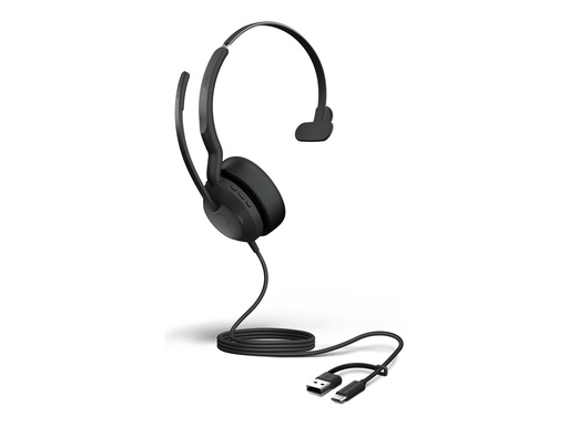 [25089-899-799] Jabra Evolve2 50 MS Mono - Headset - On-Ear