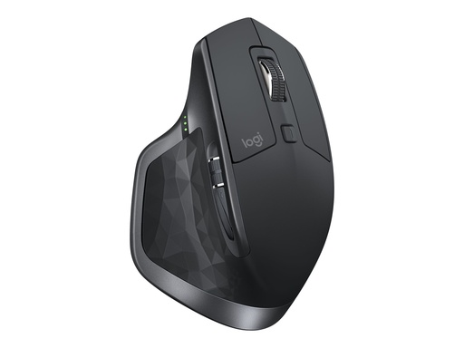 [910-005139] Logitech MX Master 2S - Maus - Laser - 7 Tasten - kabellos - Bluetooth, 2.4 GHz - kabelloser Empfänger (USB)