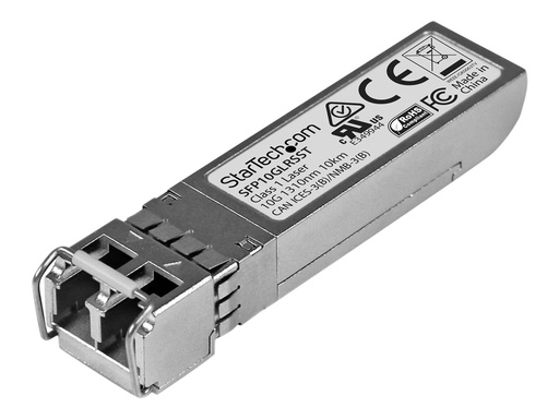 [SFP10GLRSST] StarTech.com Startech Cisco SFP-10G-LR-S kompatibel SFP+ - 10 Gigabit Fiber 10GBase-LR SFP+ Transceiver Modul - SM LC - 10km - 1310nm - SFP+-Transceiver-Modul (gleichwertig mit: Cisco SFP-10G-LR-S)