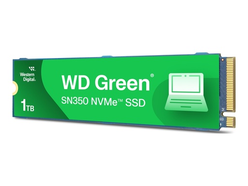 [WDS100T3G0C] WD Green SN350 NVMe SSD WDS100T3G0C - SSD - 1 TB - intern - M.2 2280 - PCIe 3.0 x4 (NVMe)