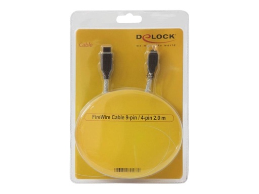 [82589] Delock IEEE 1394-Kabel - FireWire 800 (M)