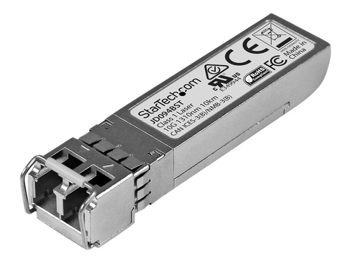 [JD094BST] StarTech.com Startech HP JD094B kompatibel SFP+ - 10 Gigabit Fiber 10GBase-LR SFP+ Transceiver Modul - SM LC - 10km - 1310nm - SFP+-Transceiver-Modul (gleichwertig mit: HP JD094B)