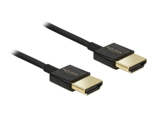 [84786] Delock Premium - HDMI with Ethernet cable - HDMI Type A (M) bis HDMI Type A (M)