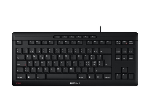 [JK-8600CH-2] Cherry STREAM KEYBOARD TKL - Tastatur - USB - Schweiz